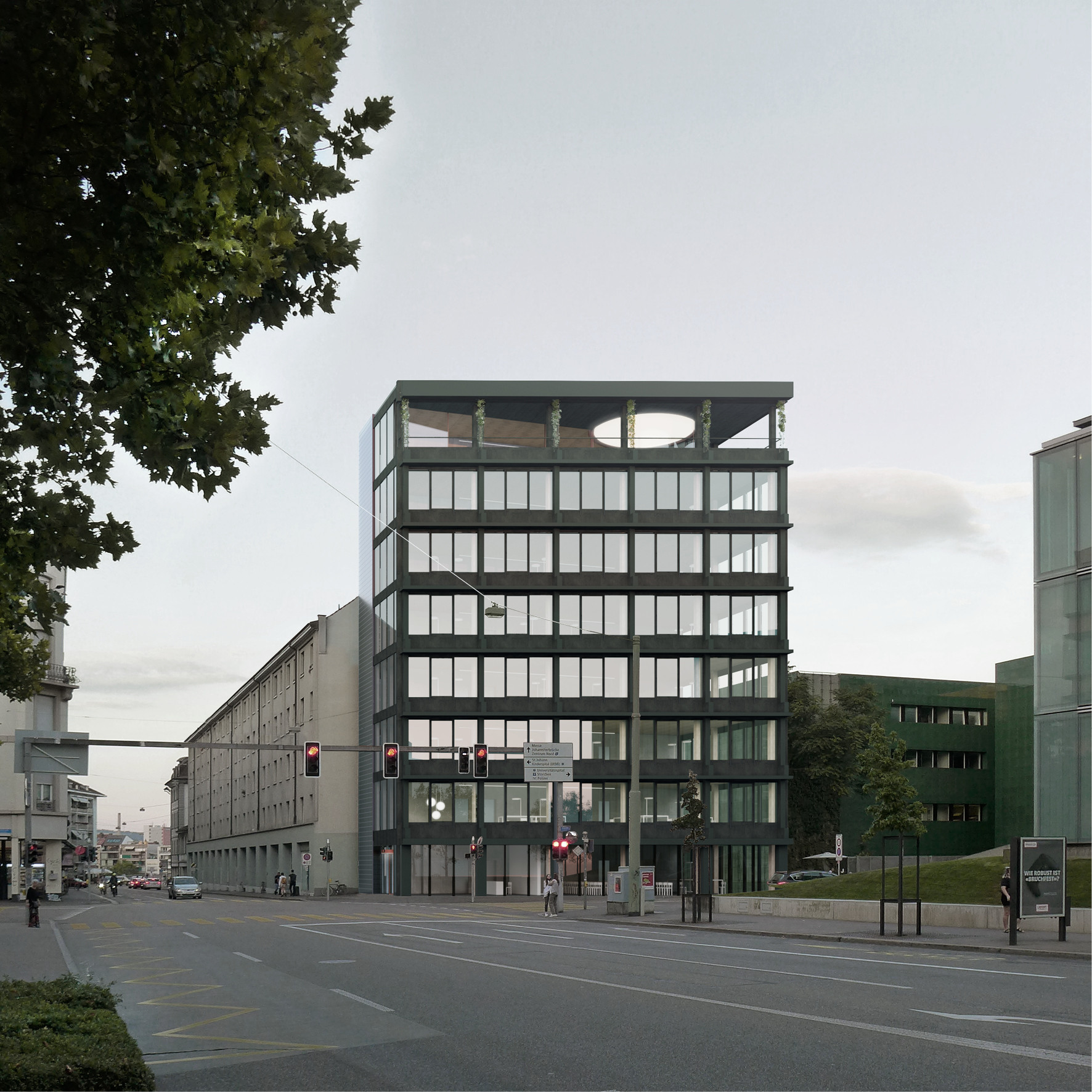 Neubau Bürogebäude für das Botnar Research Centre for Child Health